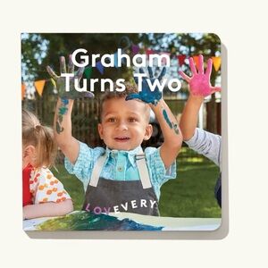 LOVEVERY ‘Graham Turns Two’ Board Book